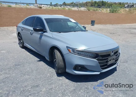2022 Honda Accord Sport Special Edition z USA, uszkodzony, nr VIN 1HGCV1F40NA114548